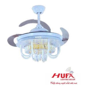 Đèn quạt Hufa Ø420*H580, Cánh Quạt 1100, Led 30W, 3 chế độ ánh sáng