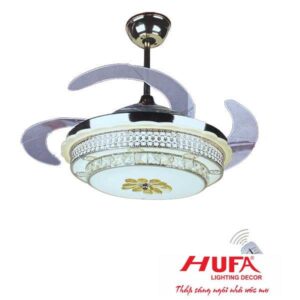 Đèn quạt Hufa Ø420*H580, Cánh Quạt 1100, Led 30W, 3 chế độ ánh sáng