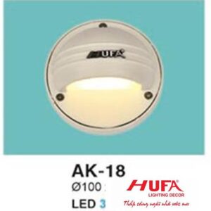 Đèn vách cầu thang led 3W, ánh sáng vàng Ø100*H50