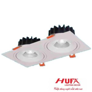 Đèn downlight âm trần hợp kim nhôm cao cấp vuông L180*W92*H55-10W, khoét lỗ 75*150