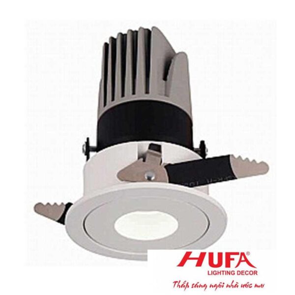 Đèn led downlight hợp kim nhôm cao cấp Ø110*H122-20W, khoét lỗ Ø95, Ánh sáng vàng 4200K