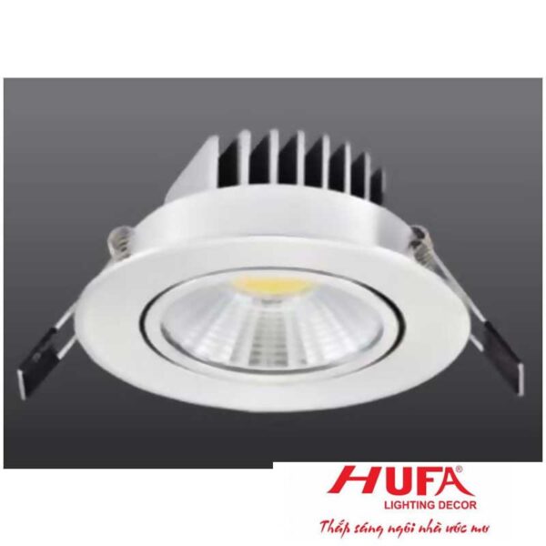 Đèn led downlight hợp kim nhôm cao cấp Ø90*H50-5W, khoét lỗ Ø70