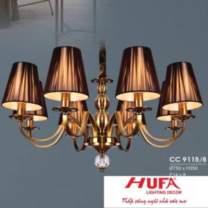 Đèn chùm cổ điển Hufa Ø750*H350, E14*8