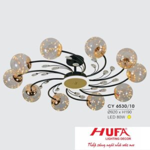 Đèn chùm Ý Hufa Ø920*H190 - LED 80W, ánh sáng vàng