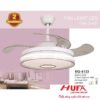 Đèn quạt Hufa Ø500*H400, 4 cánh quạt mở 1080, CS quạt 65W