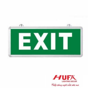 Đèn thoát hiểm có chữ Exit 2 mặt L355*W25*H145