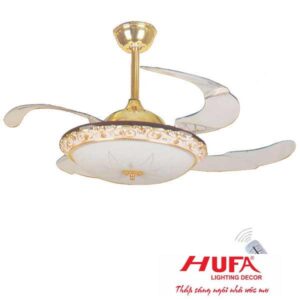 Đèn quạt Hufa Ø480*H580, Cánh Quạt 1100, Led 60W, 3 chế độ ánh sáng