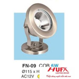 Đèn Led Âm Nước Hufa ánh sáng vàng, 6W - Ø115 x H138 - AC12V