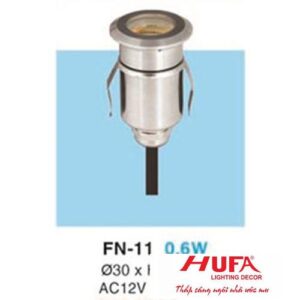 Đèn Led Âm Nước Hufa ánh sáng vàng, 0.6W - Ø30 x H53 - AC12V