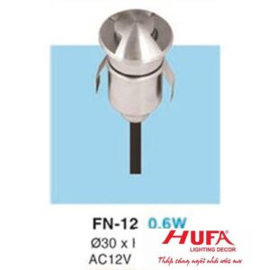 Đèn Led Âm Nước Hufa ánh sáng vàng, 0.6W - Ø30 x H88 - AC12V