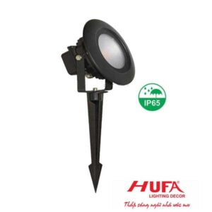 Đèn ghim cỏ LED COB 15W Ø145*W85*H340, Ánh sáng vàng