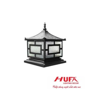 Đèn trụ cổng Vuông Hufa L250*W250*H300