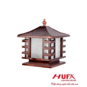 Đèn trụ cổng Vuông Hufa Ø250*H300