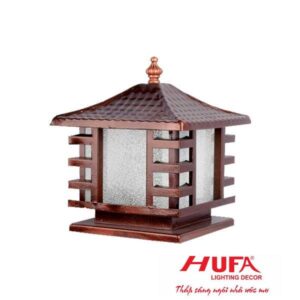 Đèn trụ cổng Vuông Hufa Ø300*H350