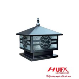 Đèn trụ cổng Vuông Hufa L250*W250*H250