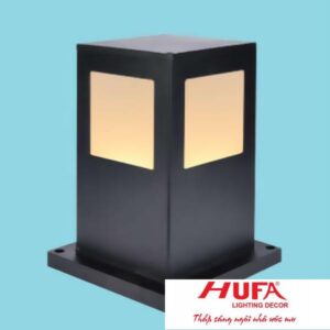 Đèn Trụ cổng vuông Hufa Ø150*H180 - E27