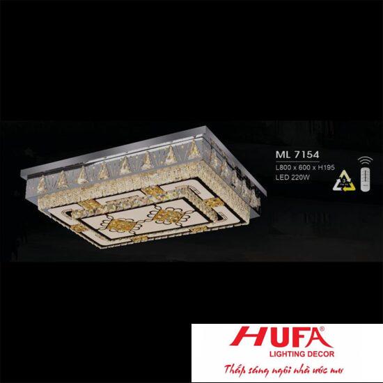 Đèn mâm led trang trí Hufa L800*600*H195 - LED 220W, ánh sáng 3 chế độ