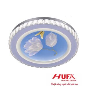 Đèn mâm led trang trí Hufa Ø480*H80 - LED 160W, ánh sáng 3 chế độ