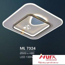 Đèn mâm led trang trí Hufa Ø480*H80 - LED 130W, ánh sáng 3 chế độ