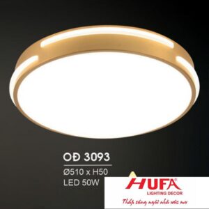 Đèn ốp đồng Hufa Ø510*H50, LED 50W, 3 chế độ ánh sáng