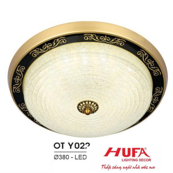 Đèn ốp trần Hufa Ø380 - LED 36W, ánh sáng 3 chế độ