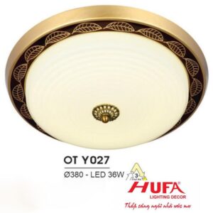 Đèn ốp trần Hufa Ø380 - LED 36W, ánh sáng 3 chế độ