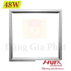 Đèn Led Panel âm trần nhôm viền trắng 600 X 600 48W