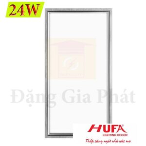 Đèn Led Panel âm trần nhôm viền trắng 300 X 600 24W