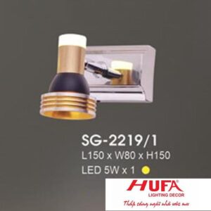 Đèn soi gương Hufa L150*W80*H150, 5W, ánh sáng vàng