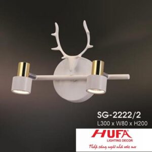 Đèn soi gương Hufa L300*W80*H200, 5W*2, ánh sáng vàng