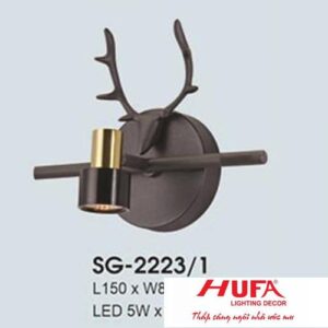 Đèn soi gương Hufa L150*W80*H200, 5W, ánh sáng vàng