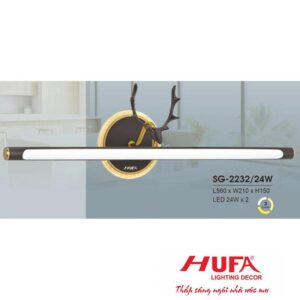 Đèn soi gương Hufa L560*W210*H150, 24W*2,3 màu ánh sáng