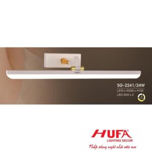 Đèn soi gương Hufa L570*W200*H100, 24W*2, 3 màu ánh sáng