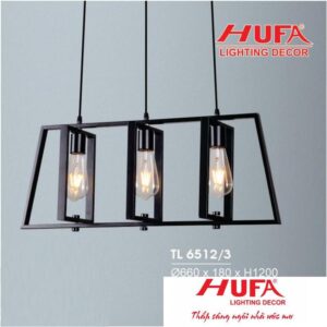 Đèn treo led trang trí Ø660*180*H1200 - E27*3