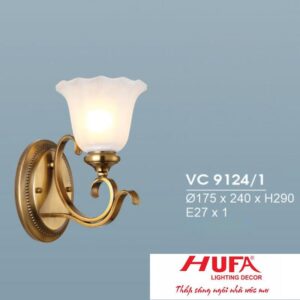 Đèn vách cổ Ø175*240*H290, E27*1