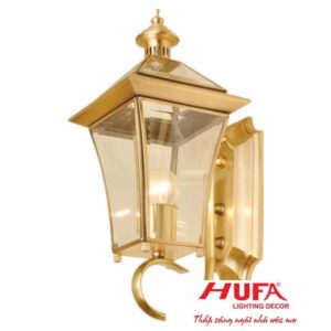 Đèn vách ngoài trời Hufa L160*W160*400, E27*1