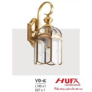 Đèn vách led trang trí ngoài trời L190*H345 - E27*1