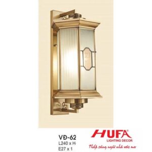 Đèn vách led trang trí ngoài trời Ø240*H495 - E27*1