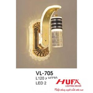 Đèn vách led trang trí trong nhà L120*H230 - 22W, 3 màu ánh sáng