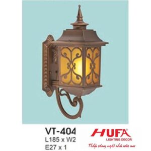 Đèn vách ngoài trời L185*W270*H495 - E27*1