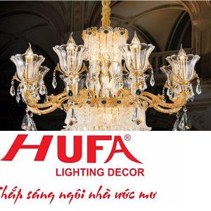 Đèn chùm đồng nguyên chất Ø800*H520+500, E14*8+8