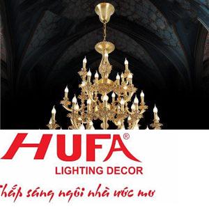 Đèn chùm đồng Hufa Ø1450*H1520+350, E14*66