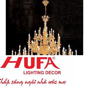 Đèn chùm đồng nguyên chất Ø1900*H2000+350, E14*78+12