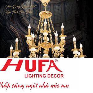 Đèn chùm đồng nguyên chất Ø1130*H1200+500, E14*18