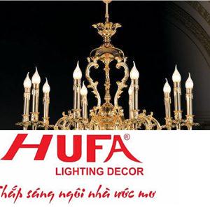 Đèn chùm đồng Hufa Ø830*H700+450, E14*10