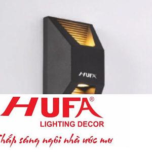Đèn Led ngoài trời Hufa L90 x W60 x H160 AK 03 ĐEN 6W