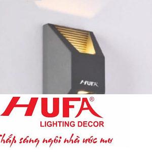 Đèn Led ngoài trời Hufa L90 x W60 x H160 AK 03 Xám 6W