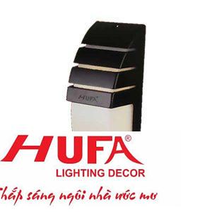 Đèn led ngoài trời Hufa - Ip54 , L80*W75*H230-6W, vỏ đen