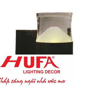 Đèn led vách hành lang Hufa - IP54 Ø90*W150*H160, 12W, 3 chế độ ánh sáng, vỏ màu Đen