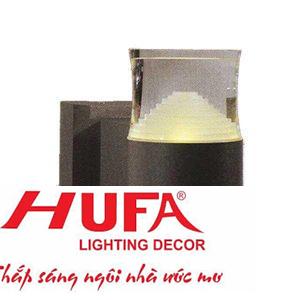 Đèn led vách hành lang Hufa - IP54 Ø90*W150*H160, 12W, 3 chế độ ánh sáng, vỏ màu Xám